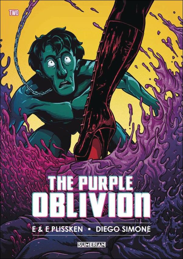 Purple Oblivion issue 2 Diego Simone Cover