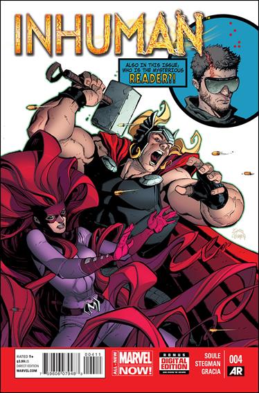 Inhuman issue 4 Ryan Stegman Cover