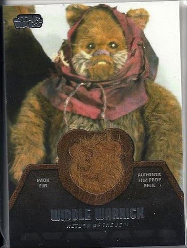 Star Wars Jedi Legacy (Relic Subset) card ER-4 Widdle Warick - Return of the Jedi