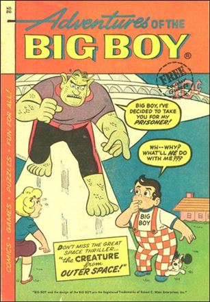 Adventures of the Big Boy issue 86-B West Coast Cover