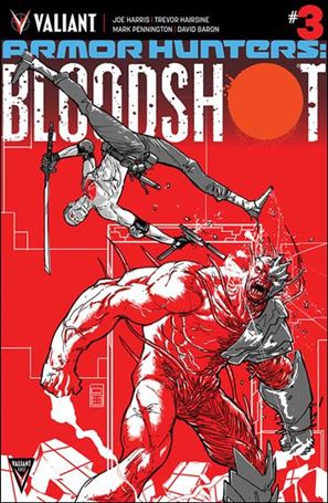 Armor Hunters: Bloodshot issue 3-B Riley Rossmo 1:20 Cover