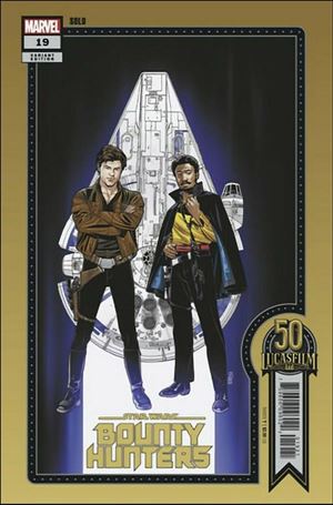 Star Wars: Bounty Hunters issue 19-B Chris Sprouse Lucasfilm 50th Anniversary Cover