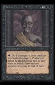 Magic the Gathering: Limited Edition Alpha (Base Set) card 120 Pestilence