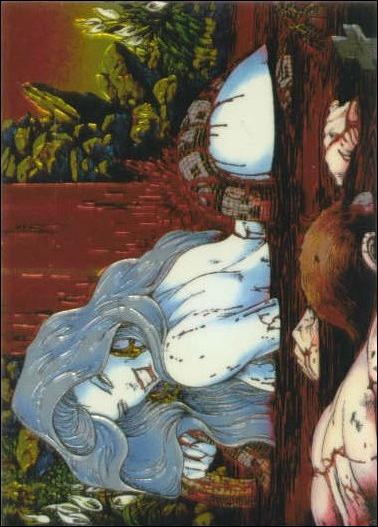 Lady Death All Chromium (Base Set) card 59 Amidst the Fallen
