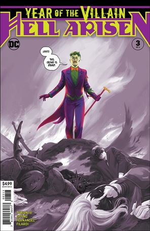 Year of the Villain: Hell Arisen issue 3-D Steve Epting Cover (3rd Printing)
