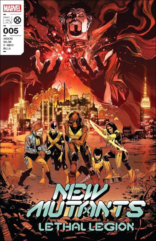 New Mutants: Lethal Legion issue 5 Javier Fernandez Cover
