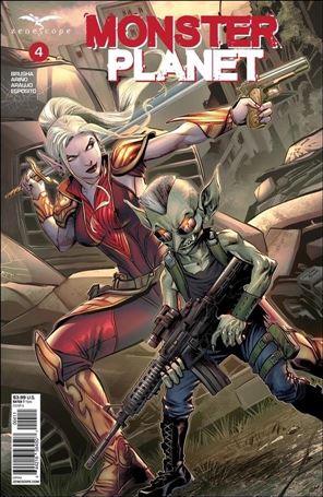 Monster Planet issue 4 Martin Coccolo Cover