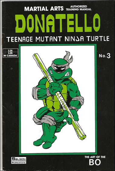 Teenage Mutant Ninja Turtles Authorized Martial Arts Training Manual issue 3