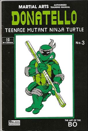 Teenage Mutant Ninja Turtles Authorized Martial Arts Training Manual issue 3