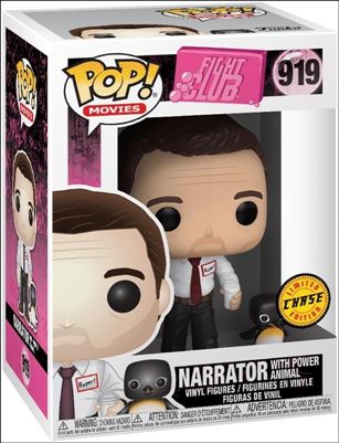 POP! Movies figure 919-B Narrator with Power Animal Chase