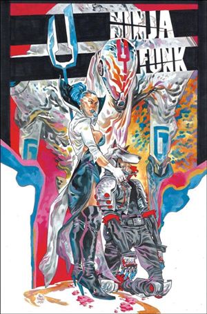 Ninja Funk issue 3-B Alex Riegel Cover