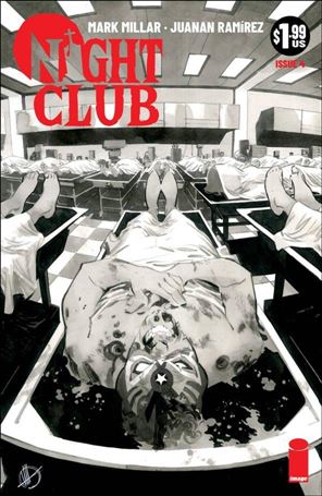 Night Club (2022) issue 4-B Matteo Scalera B&W Cover