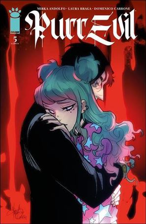 Purr Evil issue 5-B Mirka Andolfo Cover
