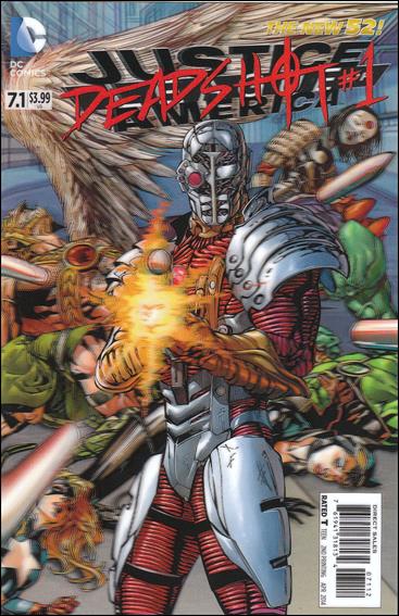 Justice League of America (2013)  issue 7.1-C Deadshot 3D Cover (2nd Printing)