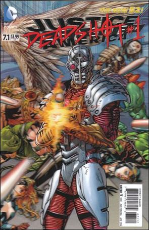 Justice League of America (2013)  issue 7.1-C Deadshot 3D Cover (2nd Printing)