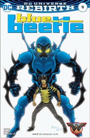 Blue Beetle (2016) issue 9 Scott Kolins Cover