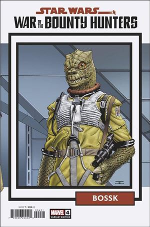 Star Wars: War of the Bounty Hunters issue 4-D John Cassaday 1:25 Trading Card Cover