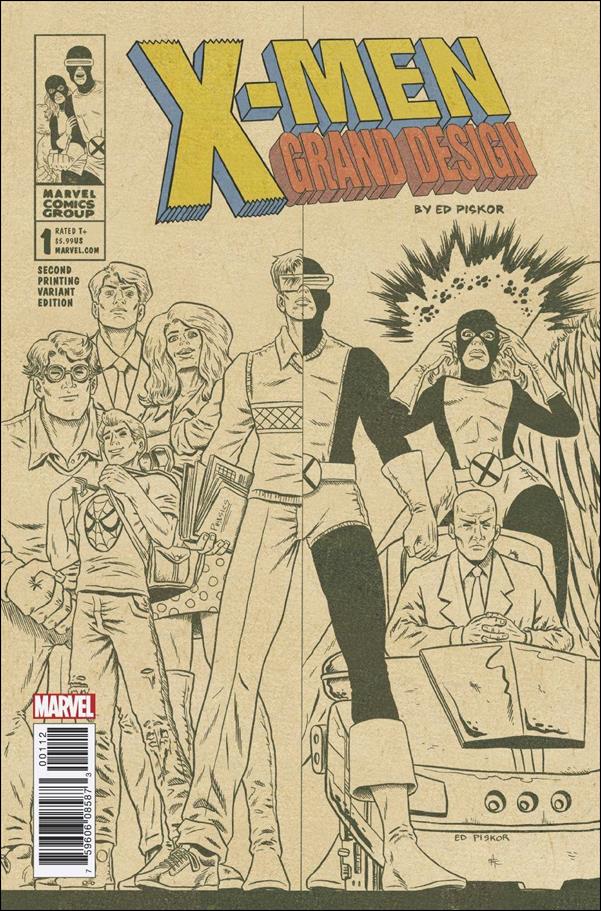 X-Men: Grand Design issue 1-E Ed Piskor Cover (2nd Printing)