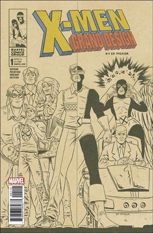 X-Men: Grand Design issue 1-E Ed Piskor Cover (2nd Printing)