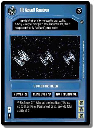 Star Wars: A New Hope Limited (Base Set) card 72 TIE Assault Squadron
