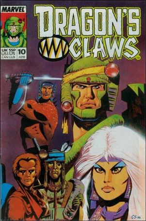 Dragon's Claws (UK) Cover Image 2
