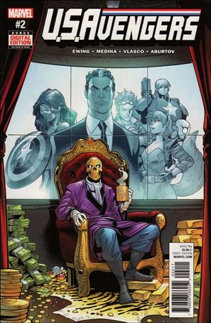 U.S.Avengers issue 2 Paco Medina Cover