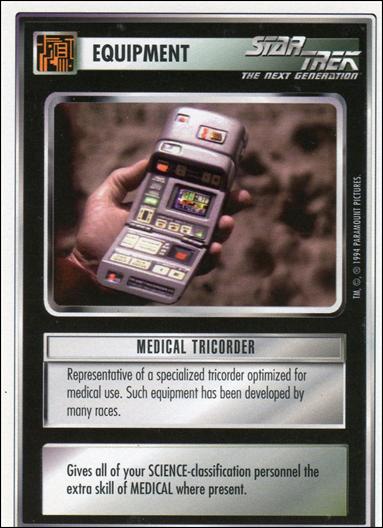 Star Trek: Premiere Unlimited (Base Set) card 61 Medical Tricorder  