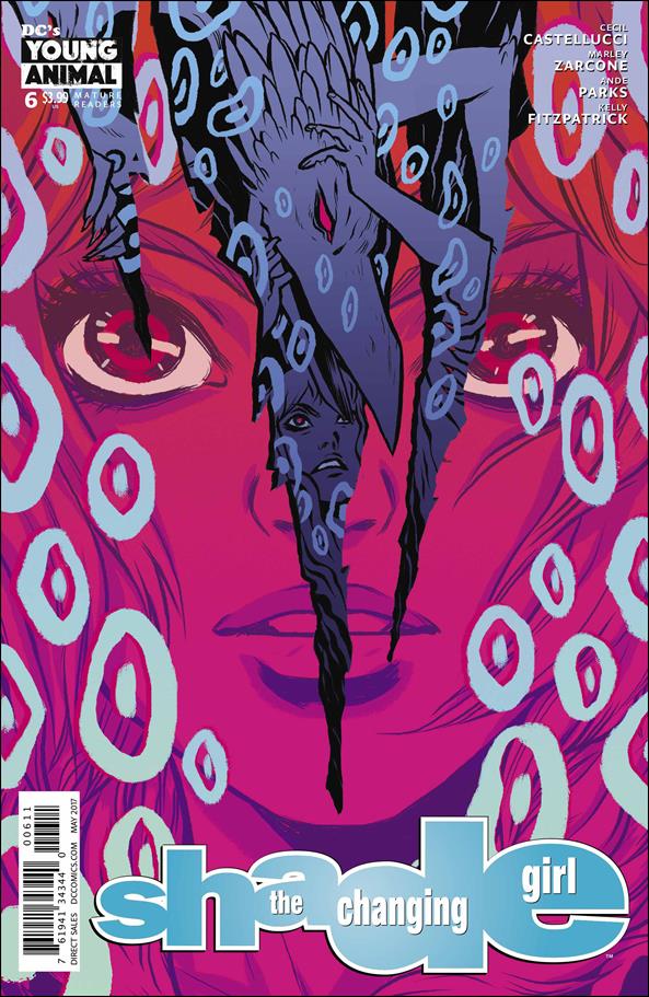 Shade, the Changing Girl issue 6 Becky Cloonan Cover