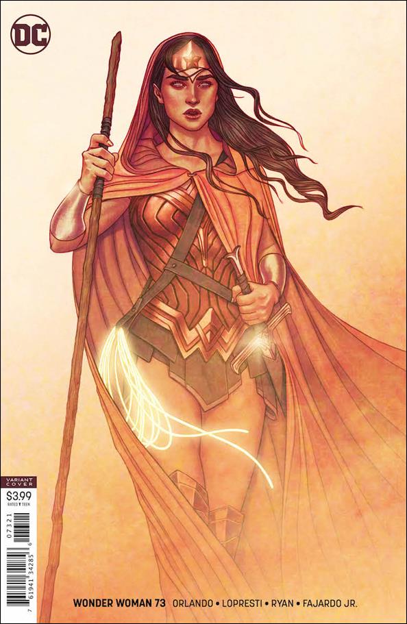 Wonder Woman (2016)  issue 73-B Jenny Frison Cover