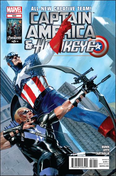 Captain America and Hawkeye issue 629