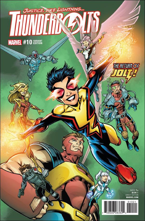 Thunderbolts (2016) issue 10-B Mark Bagley Cover