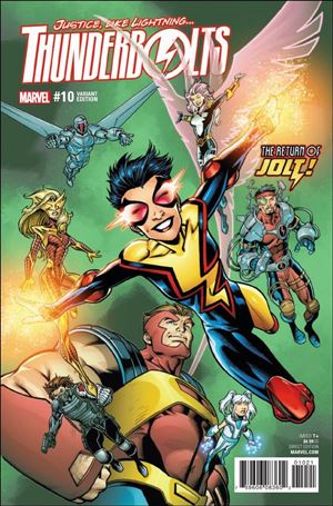 Thunderbolts (2016) issue 10-B Mark Bagley Cover