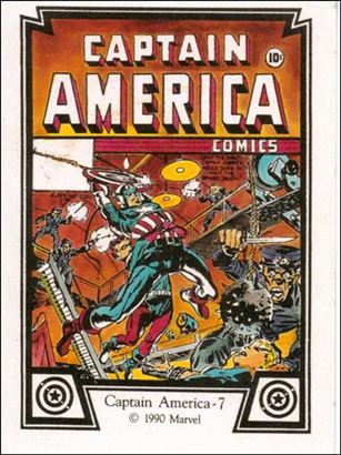Captain America (Base Set) card 7 Captain America 7