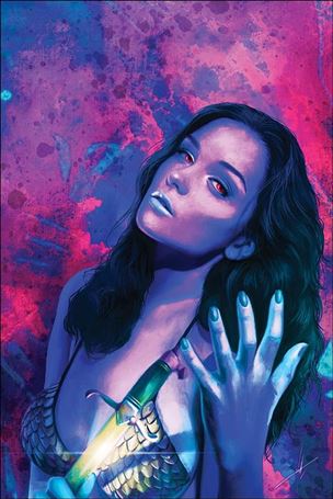 Invincible Red Sonja issue 10-P Carla Cohen 1:10 Ultra Violet Virgin Cover
