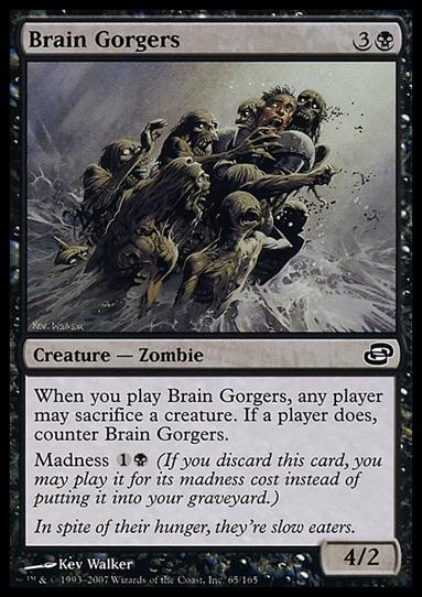 Magic the Gathering: Planar Chaos (Base Set) card 65 Brain Gorgers