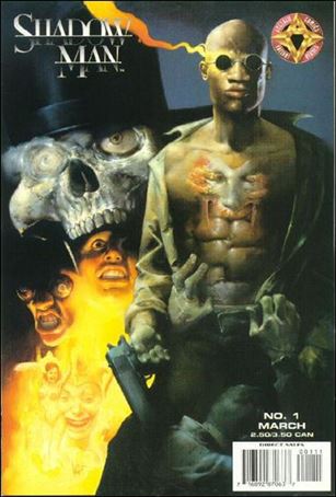 Shadowman (1997) issue 1-B Vince Evans Cover