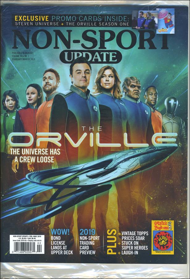 Non-Sport Update (2019) issue 1 Polybagged with Promo Card