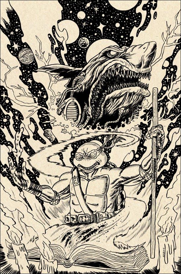 Teenage Mutant Ninja Turtles (2011) issue 145-E Alexis Ziritt 1:25 B&W Cover