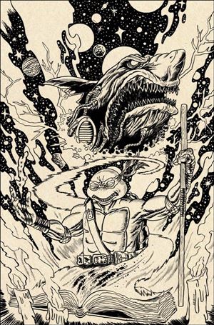 Teenage Mutant Ninja Turtles (2011) issue 145-E Alexis Ziritt 1:25 B&W Cover