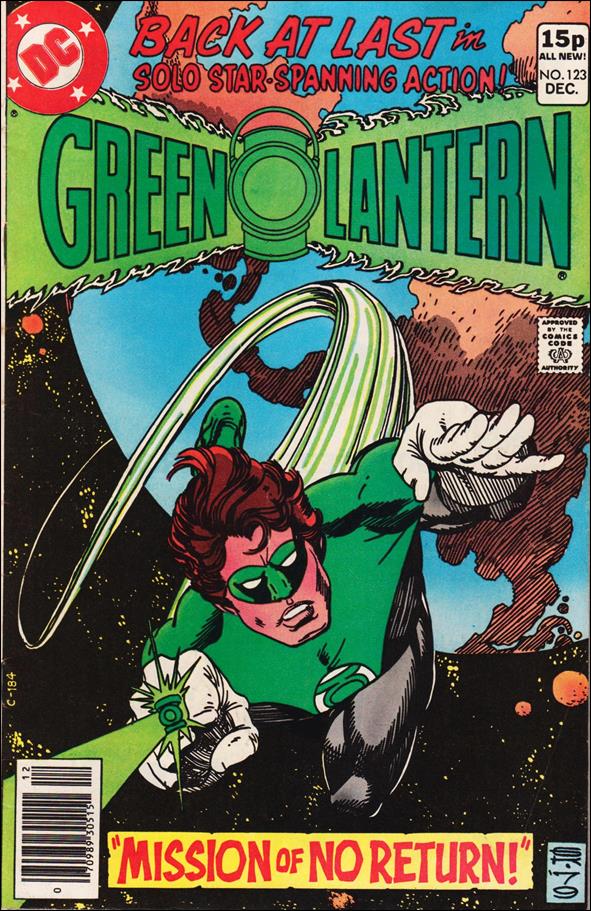 Green Lantern (1960) issue 123-B UK Price Cover