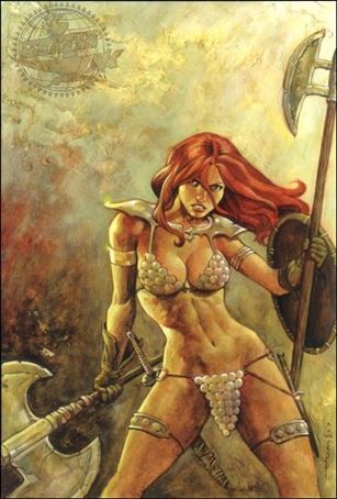 Red Sonja (2005) issue 26-E Gregory Homs Virgin Cover 1/1300