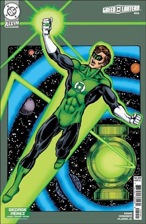 Green Lantern (2023) issue 24-D George Pérez Legacy Cardstock Cover