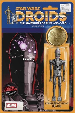 Star Wars: Dark Droids issue 2-C John Tyler Christopher Action Figure Cover