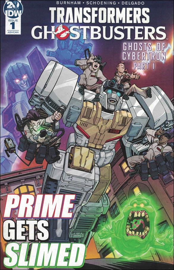 Transformers/Ghostbusters issue 1-I Nick Roche Ashcan Cover