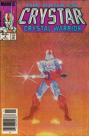 Saga of Crystar Crystal Warrior issue 4-B Newsstand Cover