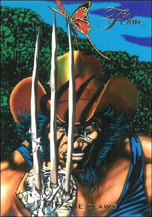 Marvel Annual Flair '94 (Base Set) card 119 Bone Claws
