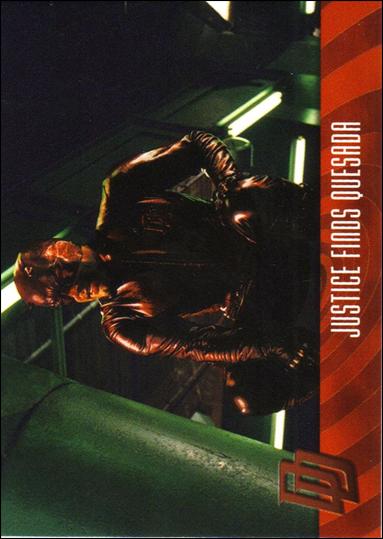 Daredevil: The Movie (Base Set) card 25 Justice Finds Quesada