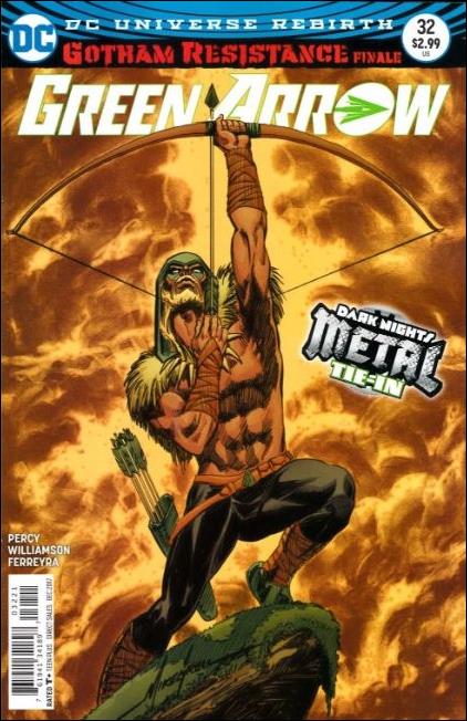 Green Arrow (2016) issue 32-B Mike Grell Cover