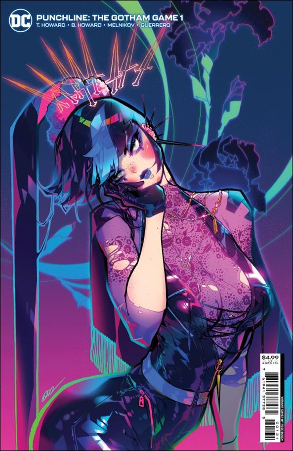 Punchline: The Gotham Game issue 1-C Rose Besch Cardstock Cover