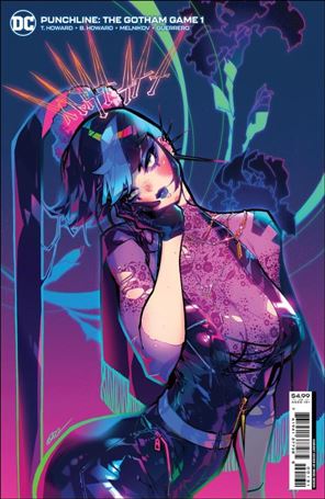 Punchline: The Gotham Game issue 1-C Rose Besch Cardstock Cover